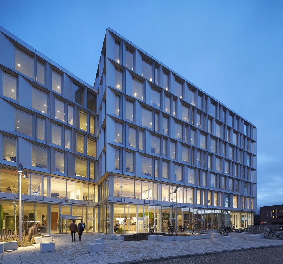 microsoft’s new, danish domicile gathers two units