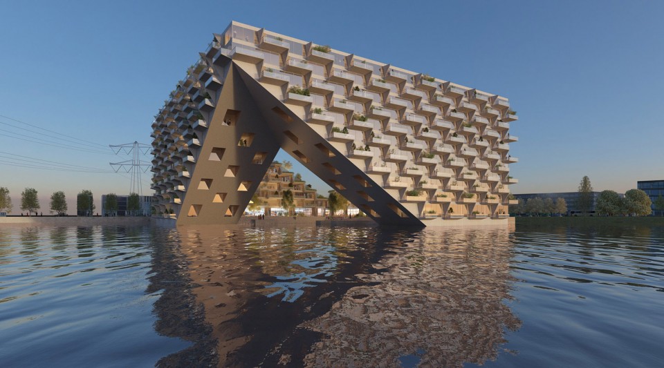 big荷兰新作!阿姆斯特丹水上住宅sluishuis - 谷德设计网