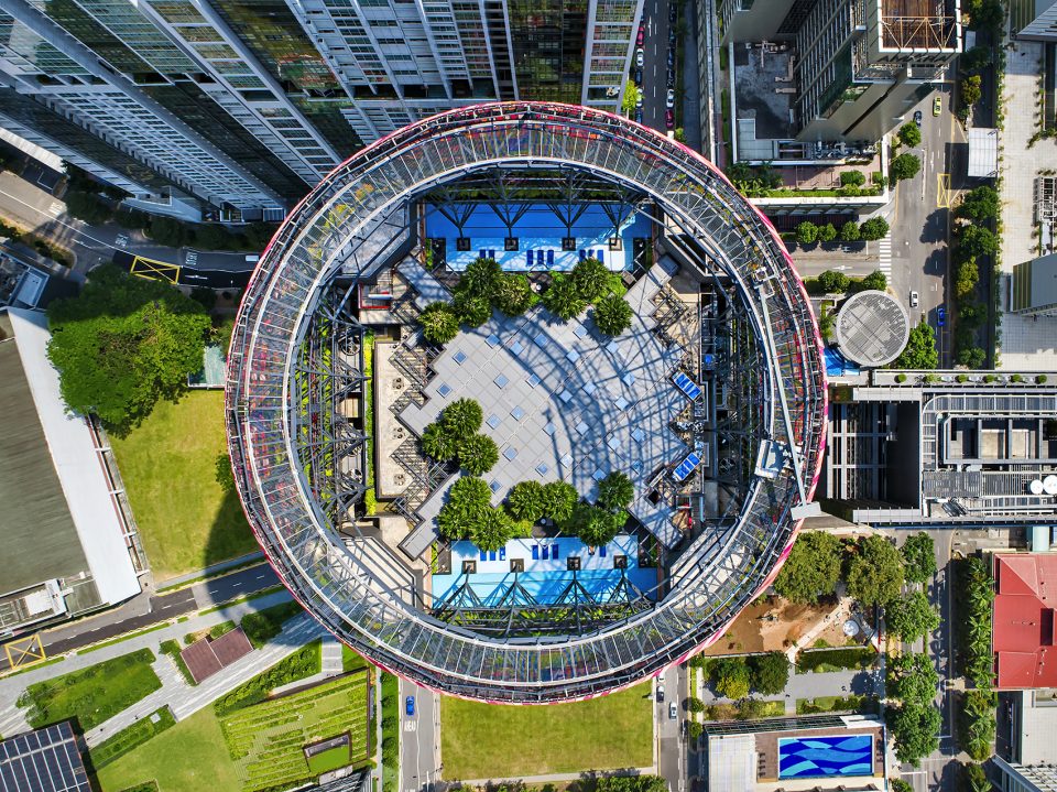 都市绿塔–新加坡oasia酒店woha