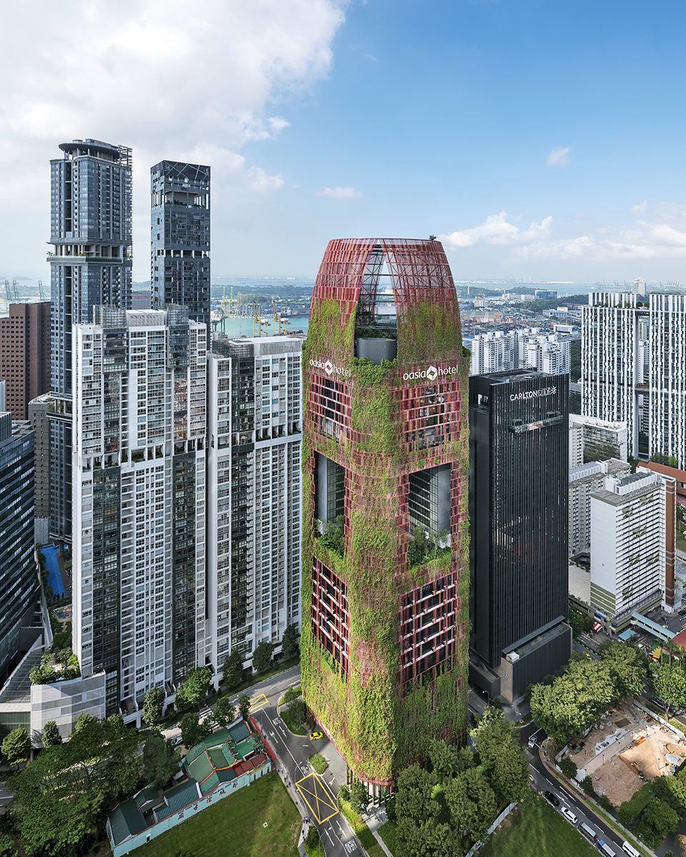 oasia hotel downtown singapore by woha