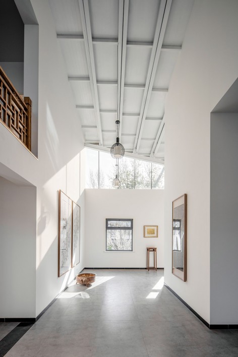 010-Hall within cloud - Art studio of Xu Hongquan, Beijing by officePROJECT