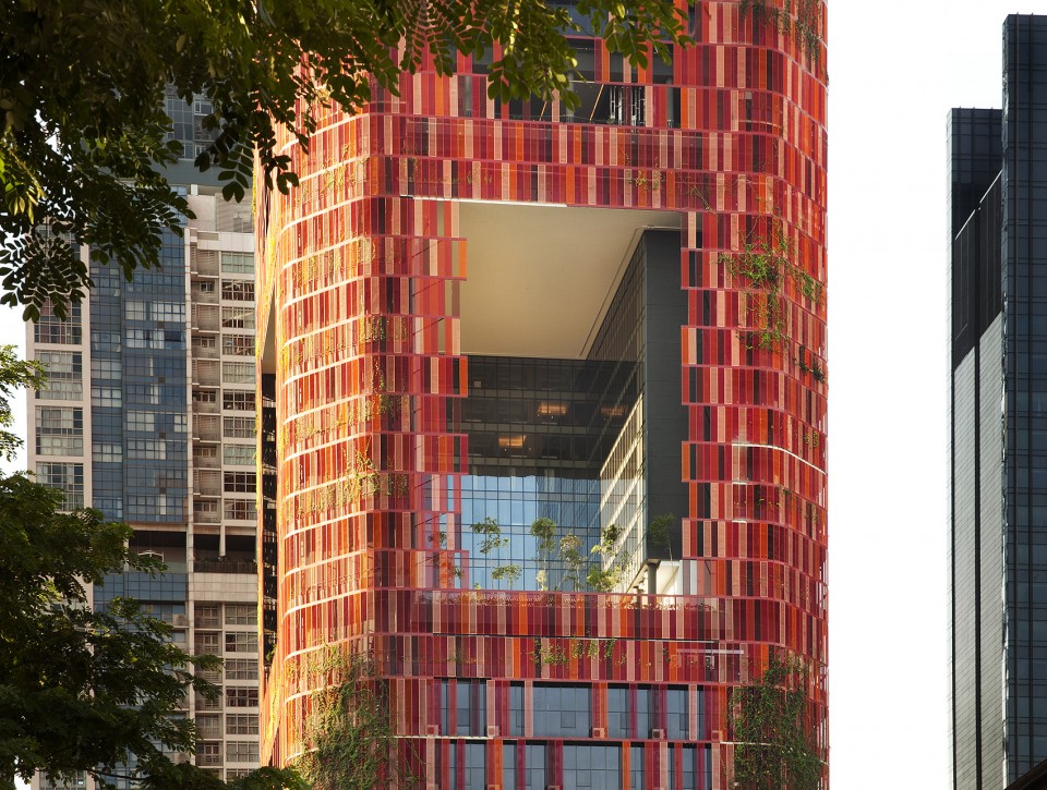 013-OASIA HOTEL DOWNTOWN, SINGAPORE by WOHA