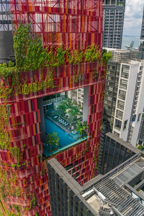 014-OASIA HOTEL DOWNTOWN, SINGAPORE by WOHA