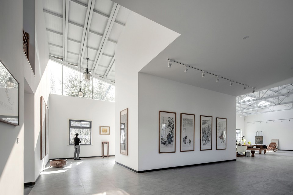 017-Hall within cloud - Art studio of Xu Hongquan, Beijing by officePROJECT