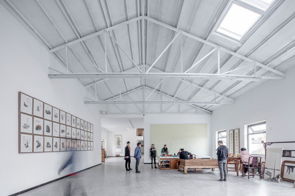 019-Hall within cloud - Art studio of Xu Hongquan, Beijing by officePROJECT