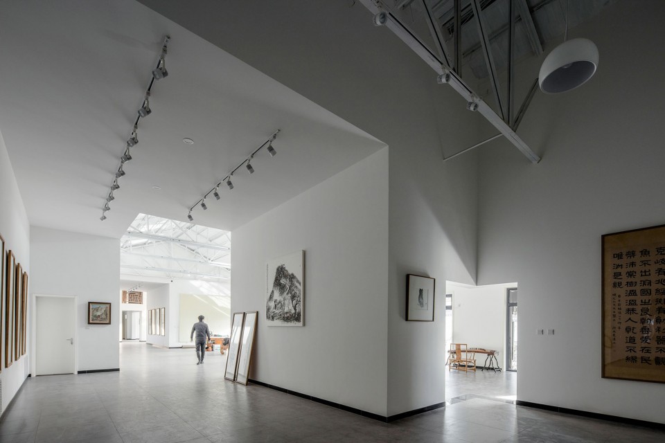 028-Hall within cloud - Art studio of Xu Hongquan, Beijing by officePROJECT