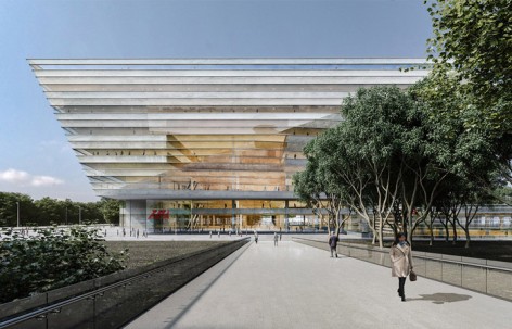 丹麦SHL建筑事务所赢得上海图书馆东馆国际设计竞赛