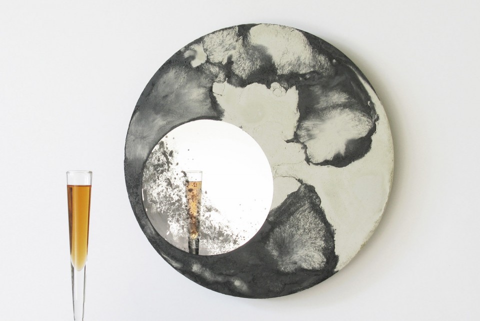 11-LIQUID wall mirrors by Taeg Nishimoto