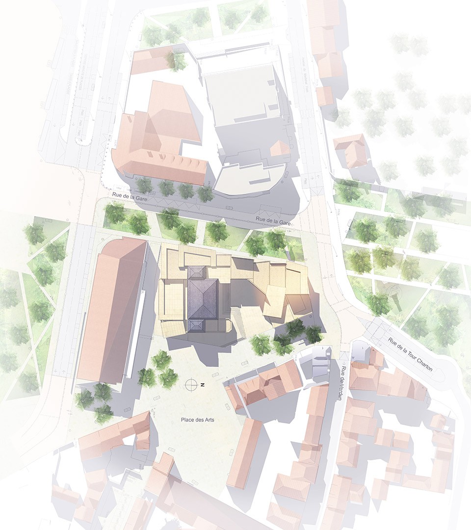 13-Le Signe, National Centre for Graphic Design Architect by MOATTI-RIVIERE