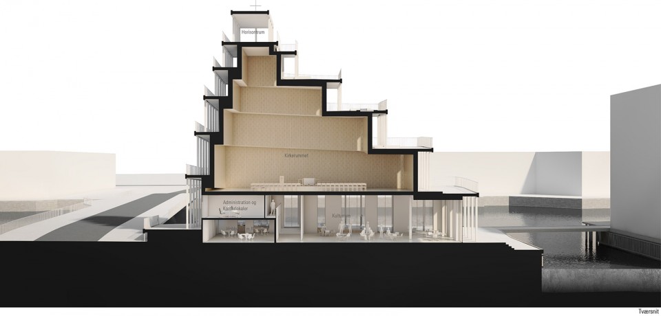 19-New Church in Sydhavnen by JAJA Architects
