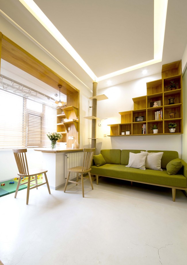 2-Beijing Tiny Apartments Renovation by Luo Xiuda