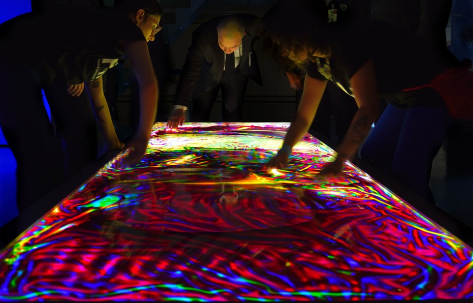 2-KALEIDOSCOPE Interactive Installation by Karina Smigla-Bobinski