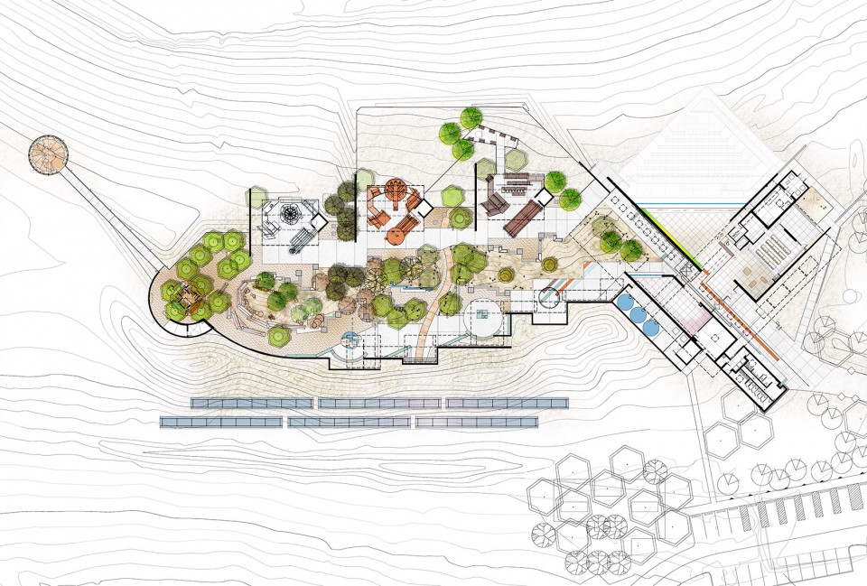 21-Red Rock Canyon Visitor Center by Line and Space