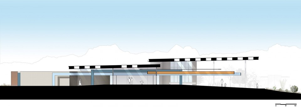 25-Red Rock Canyon Visitor Center by Line and Space