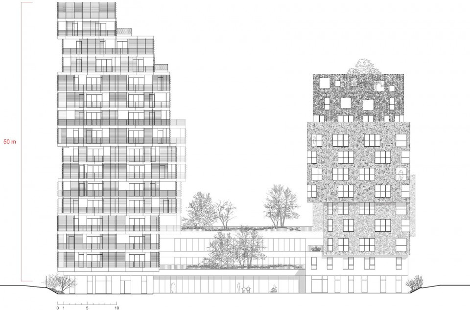 29-ZAC Clichy Batignolles 75017 Paris by Avenier Cornejo Architectes and Gausa Raveau actarquitectura
