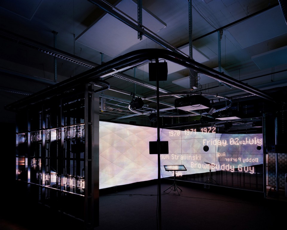 3-The immersive installation at Montreux Jazz Heritage Lab 2 by ALICE and EPFL + ECAL Lab
