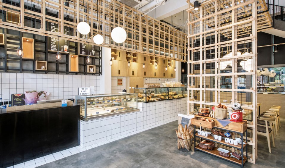 4 Beauty Free Baking Restaurants by ZONES DESIGN