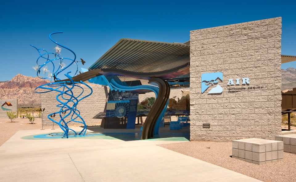 4-Red Rock Canyon Visitor Center by Line and Space
