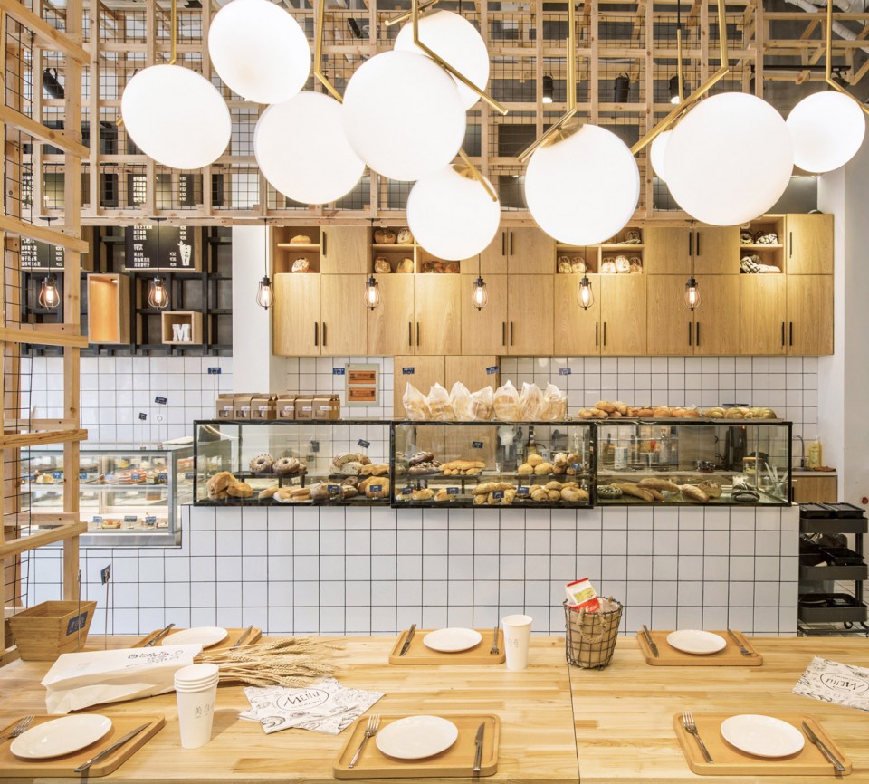6 Beauty Free Baking Restaurants by ZONES DESIGN