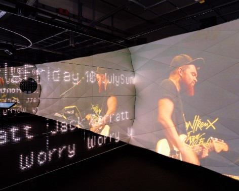 8-The immersive installation at Montreux Jazz Heritage Lab 2 by ALICE and EPFL + ECAL Lab
