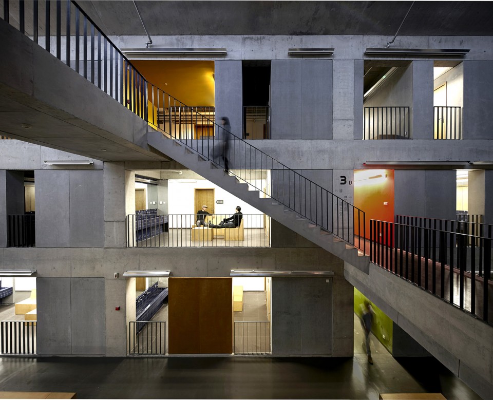 9-Interior facade in the atrium_New Youth Commune_Wang Shuo