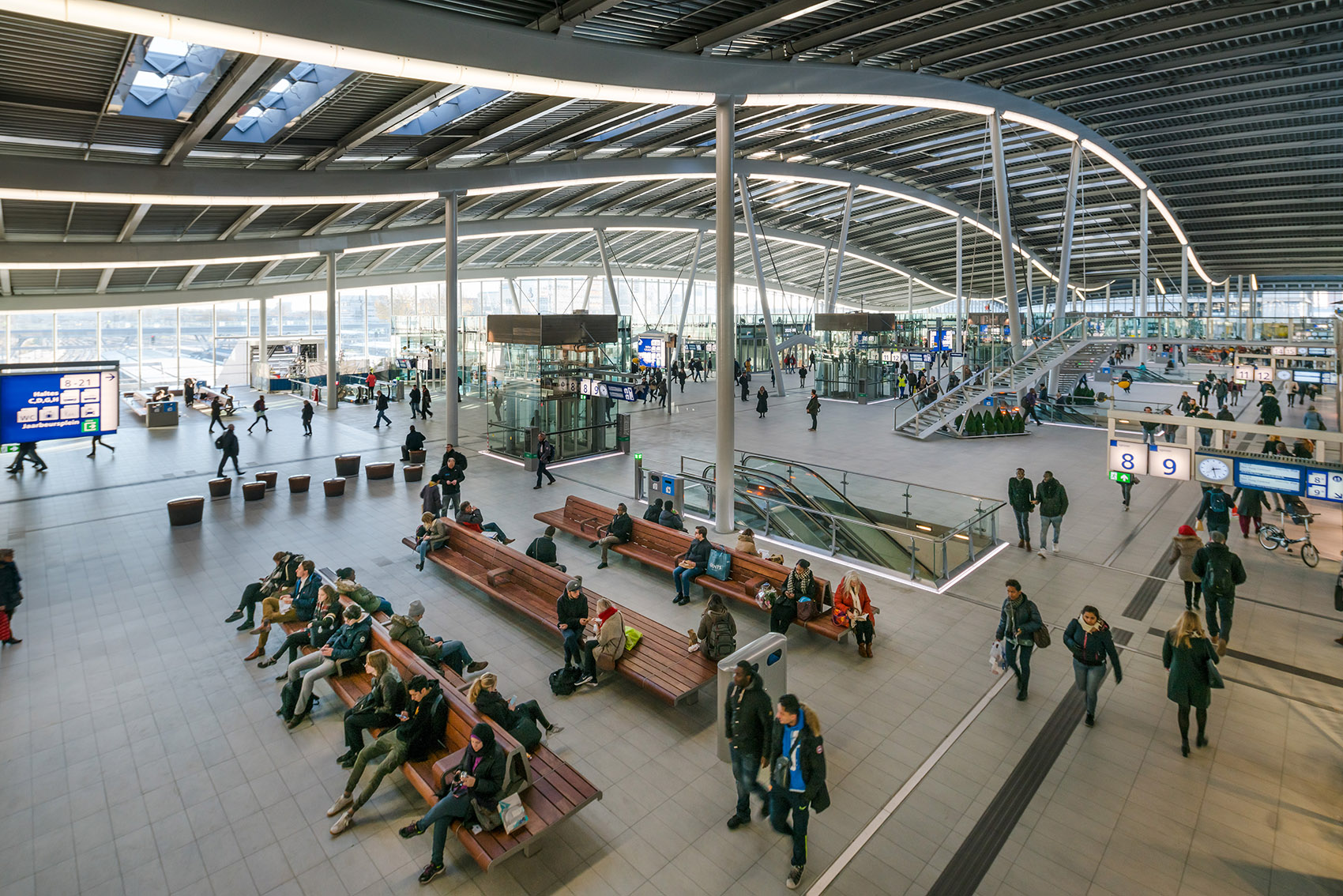 Utrecht Central Station By Benthem Crouwel Architects - 谷德设计网