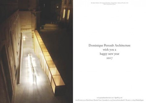 Dominique Perrault Architecture greeting