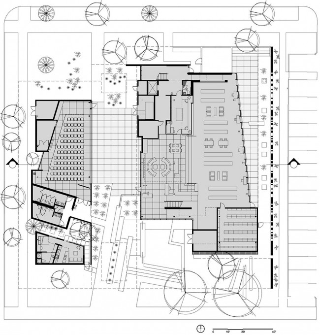 The University of Arizona Poetry Center by Line and Space-17
