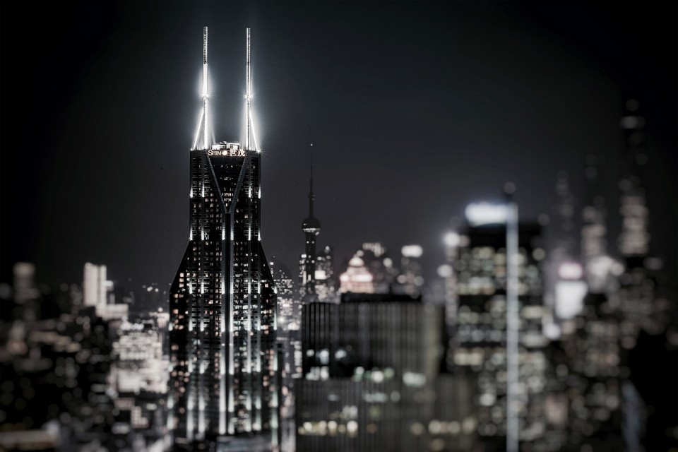 p9大触角-Starry night in Shanghai by Ryan Chiu