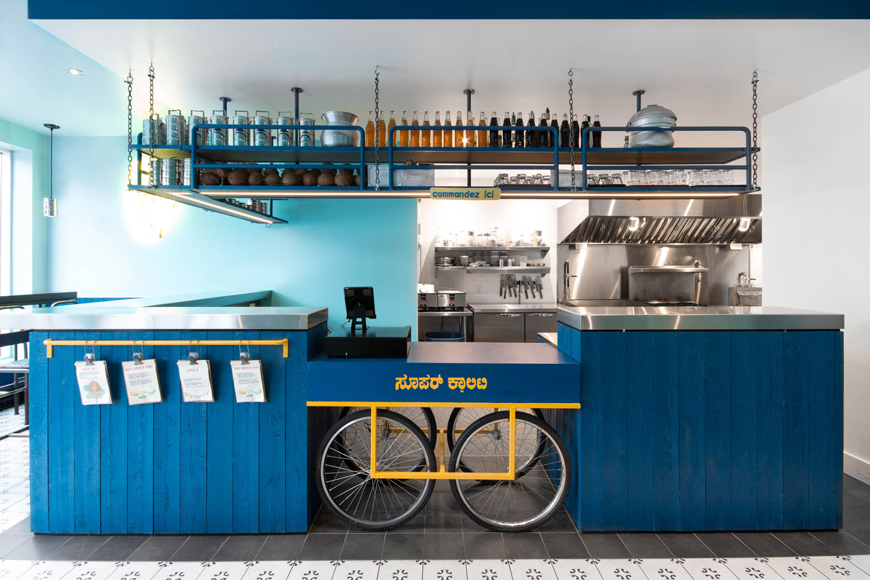 The Super Quality Indian Snack Bar, Montreal by David Dworkind 谷德设计网