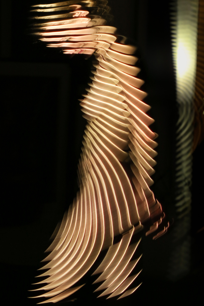 001-|surrealist portraits with light patterns by Dani Olivier