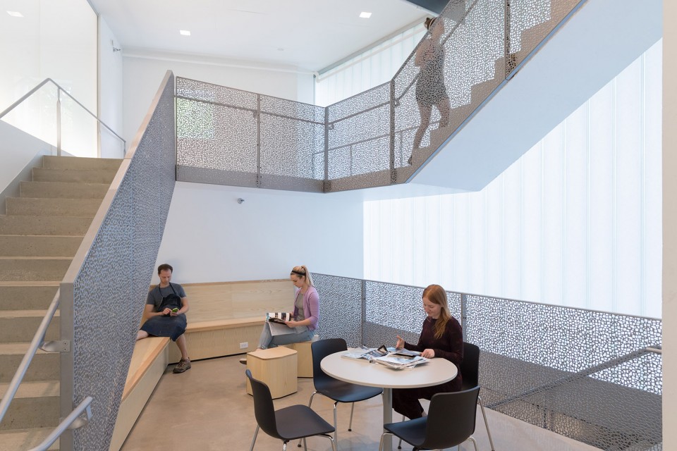 006-Visual Arts Building, University of Iowa by Steven Holl Architects