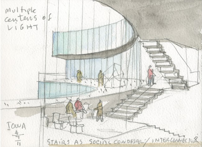 009-Visual Arts Building, University of Iowa by Steven Holl Architects