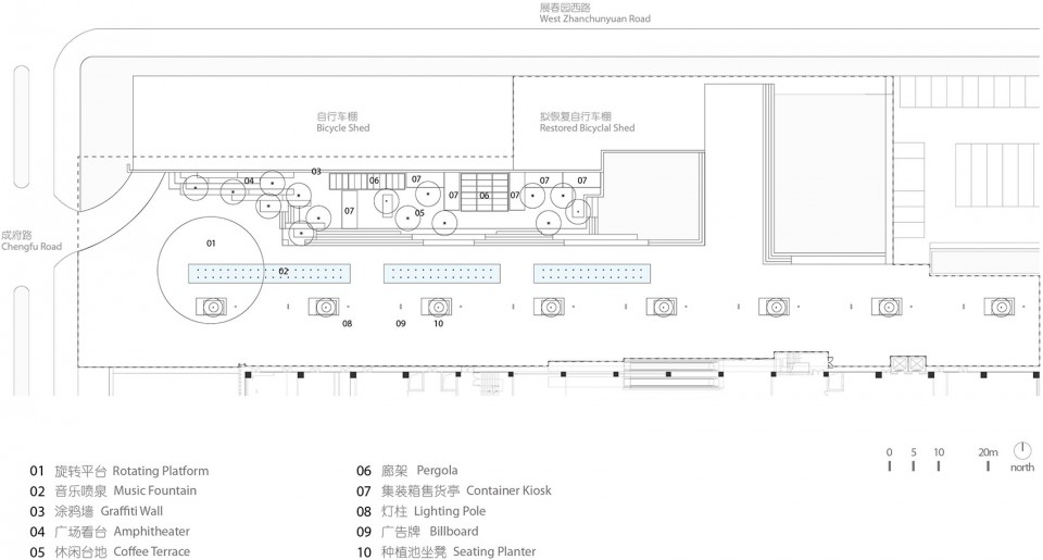 022-Waiting for the Next Ten Minutes - U-Center Plaza by by Z + T STUDIO