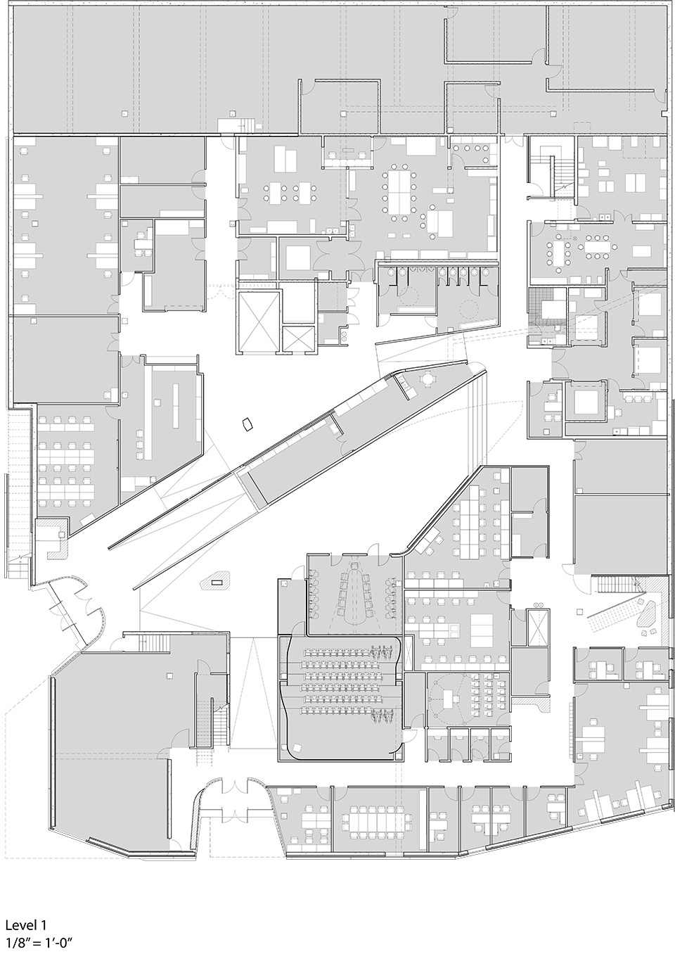 visual arts building university of iowa by steven holl architects