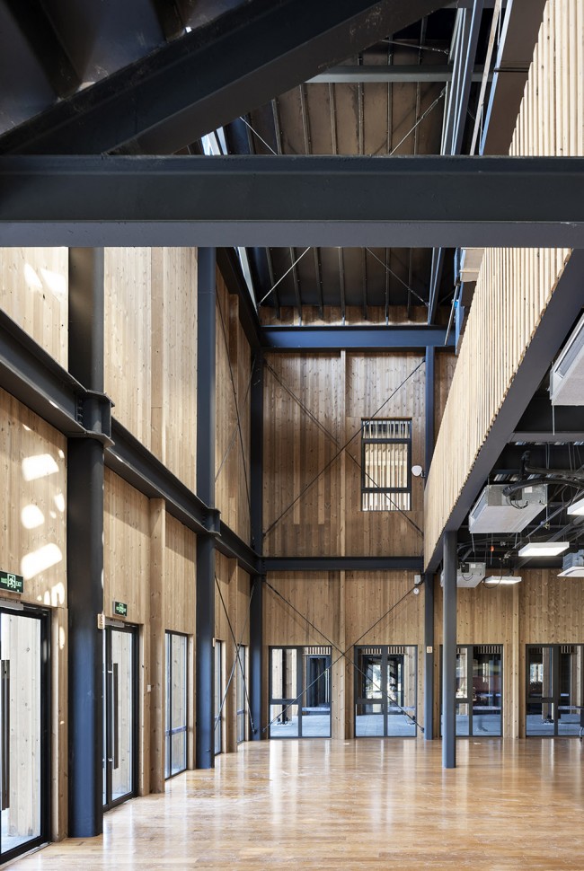 17 辅助用房室内 摄影:姚力- Shitang Village Internet Conference Center, Jiangning, China by AZL Architects
