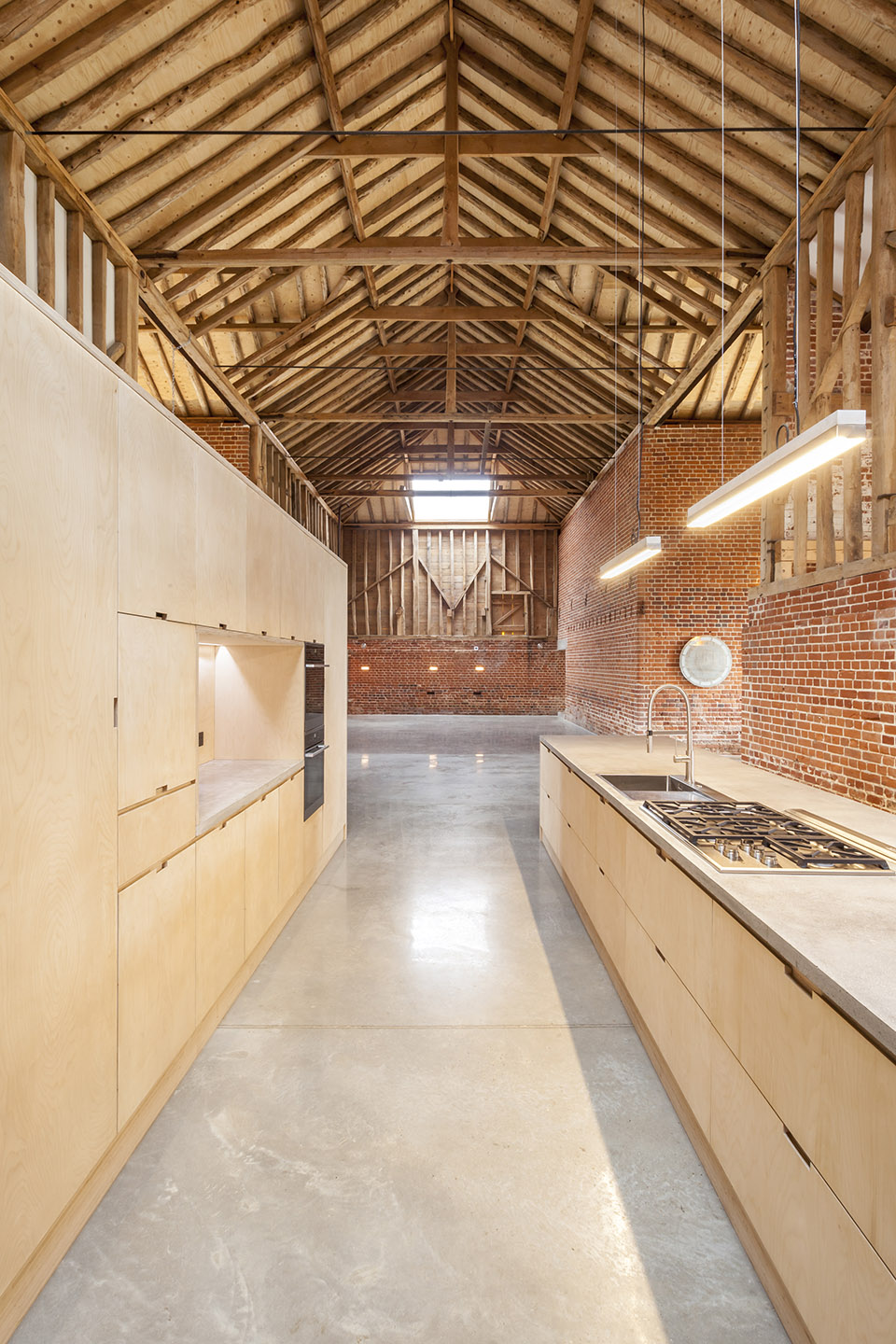 萨福克教堂山谷仓改造住宅davidnossiterarchitects