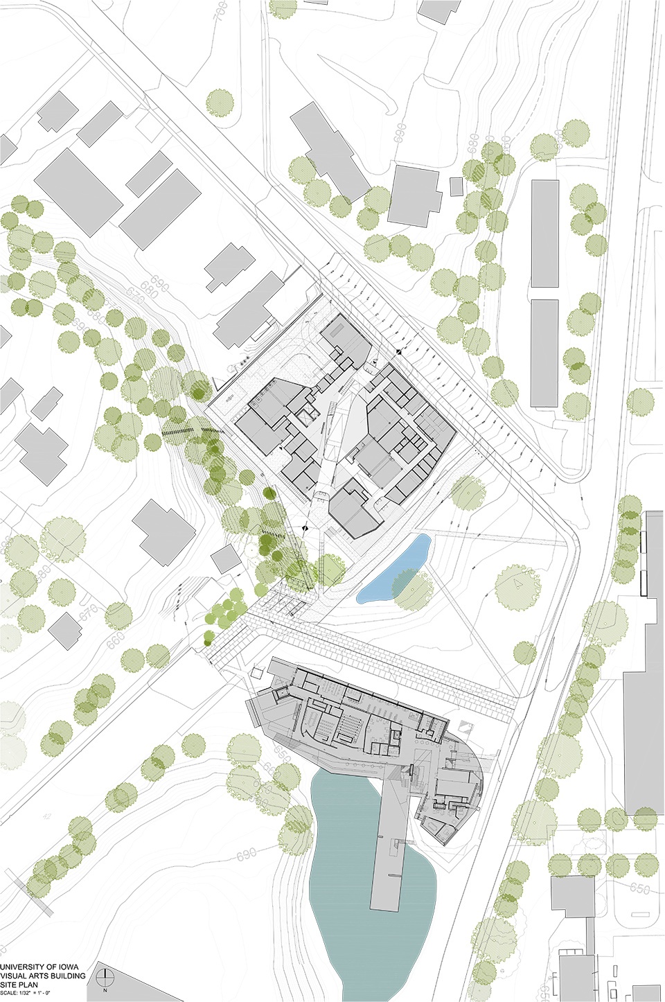 visual arts building university of iowa by steven holl architects