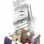 遗迹中的楼梯 - 丹麦Kalø塔游客入口 / MAP Architects