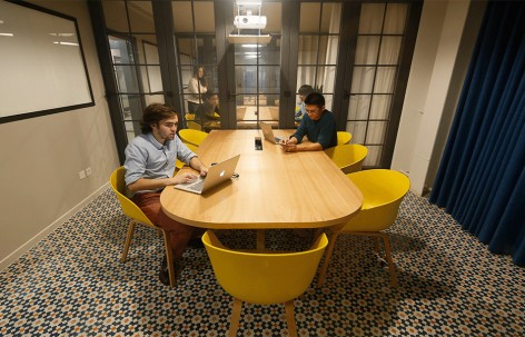 Meeting room- House Parts Office, Beijing by PAO2