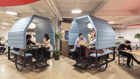 Tricyle Meeting Room- House Parts Office, Beijing by PAO1