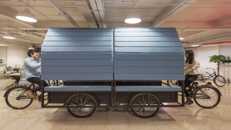 Tricyle Meeting Room- House Parts Office, Beijing by PAO2