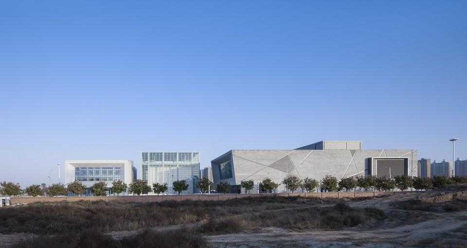 001-Weinan Culture and Art Center by Architectual Design and Research Institute of Tsinghua University