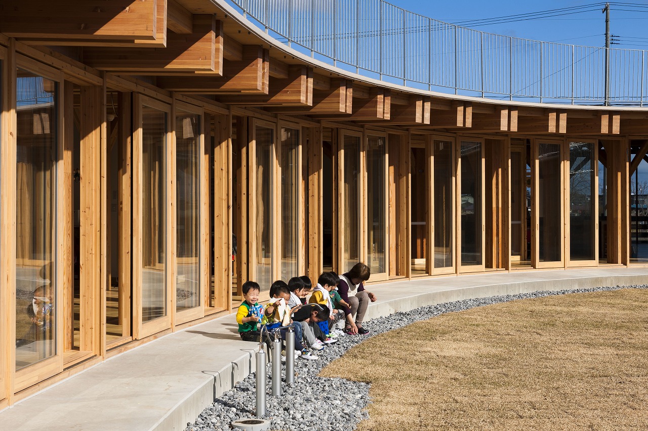 Yoshino Nursery School And Kindergarten / TEZUKA ARCHITECTS - 谷德设计网