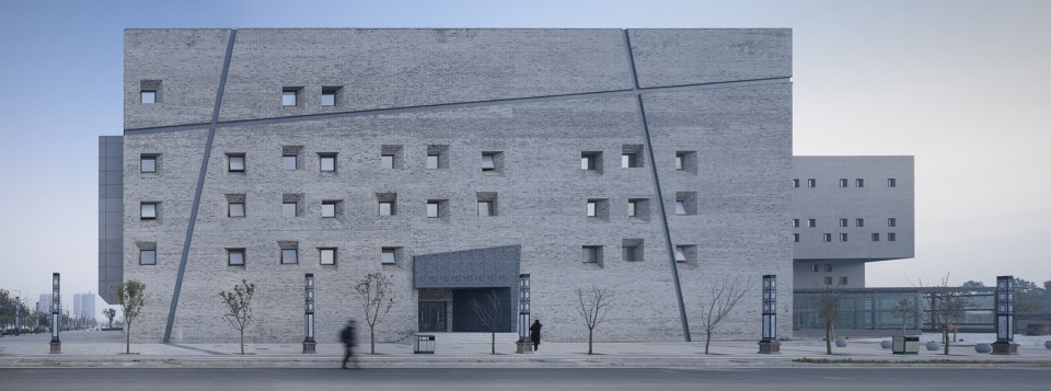 011-Weinan Culture and Art Center by Architectual Design and Research Institute of Tsinghua University