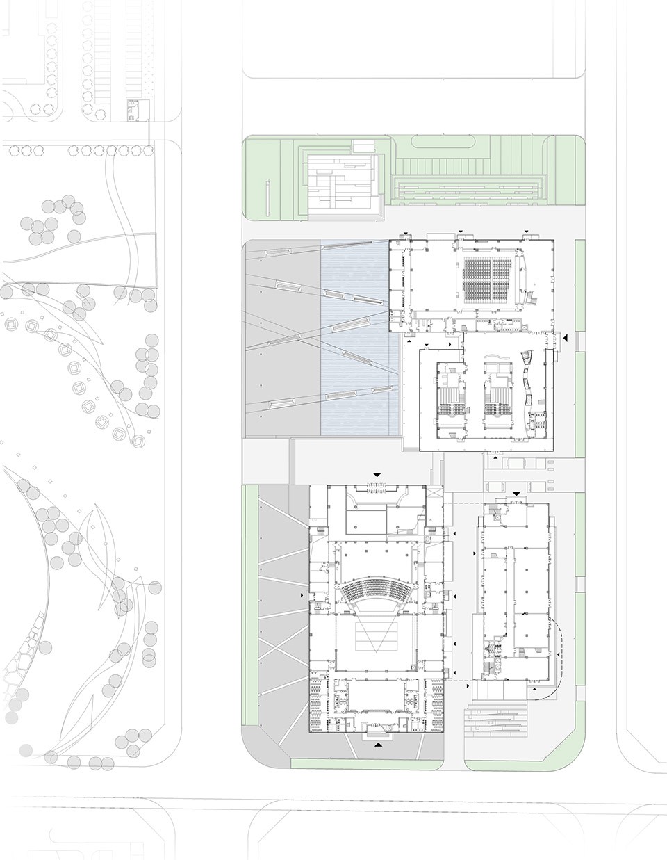 017-Weinan Culture and Art Center by Architectual Design and Research Institute of Tsinghua University