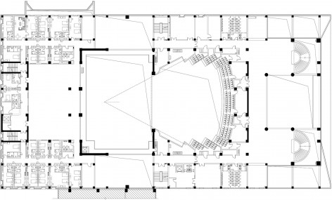 019-Weinan Culture and Art Center by Architectual Design and Research Institute of Tsinghua University