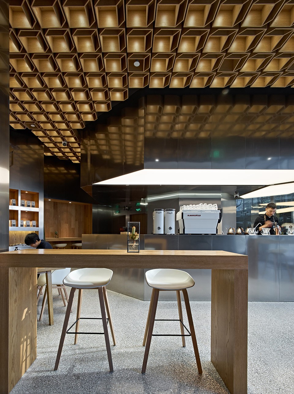 02 - GREYBOX COFFEE in Beijing Kerry Center by Fangshi Design