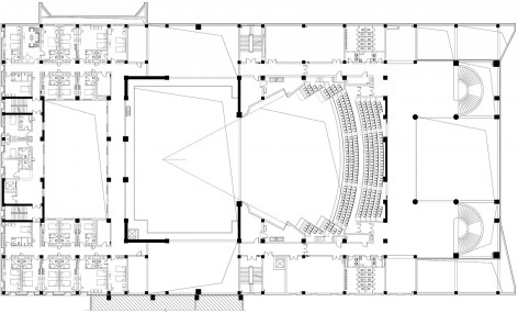 020-Weinan Culture and Art Center by Architectual Design and Research Institute of Tsinghua University