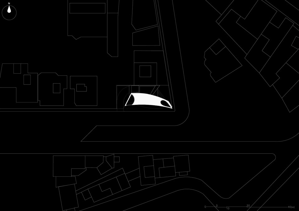1. site plan - Residence in Crete, Greece by tense architecture network
